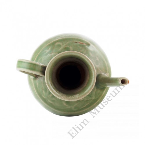 1124 Ming Long-Quan celadon glaze ewer