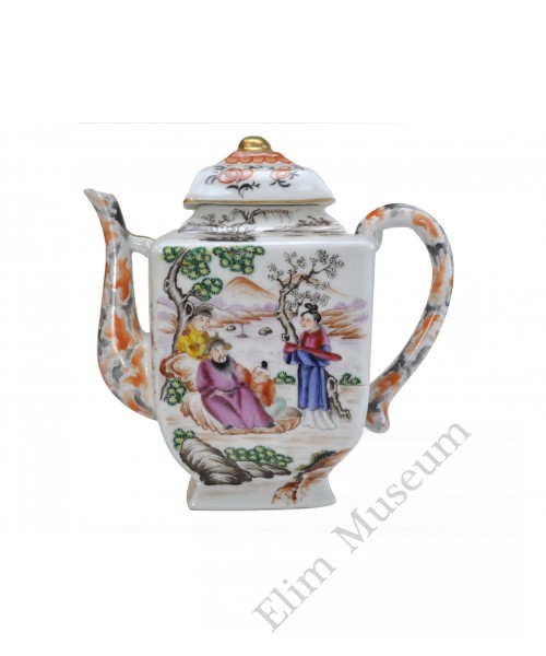 1110 A Fengcai"Manderine Official” teapot 