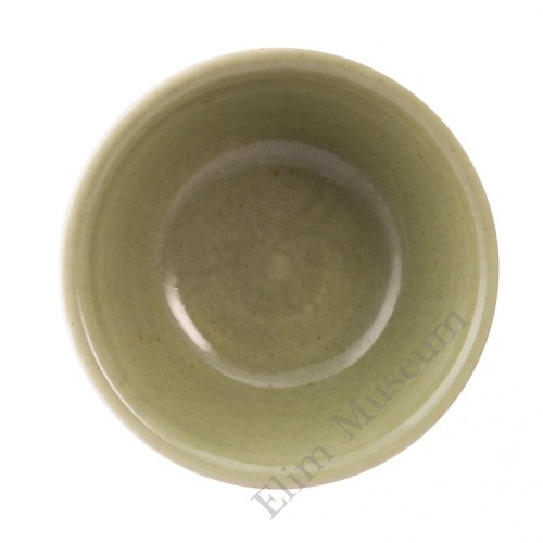 1119   Ming Long-Quan celadon glaze bowl with "anhua"