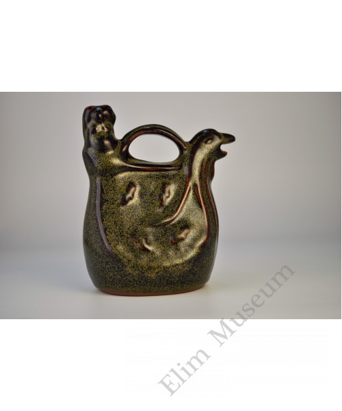 1517 A Wuzhou-ware teadust chik-head ewer