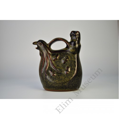 1517 A Wuzhou-ware teadust chik-head ewer