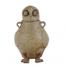 1339 A Yue-Ware owl shape lided wine pot