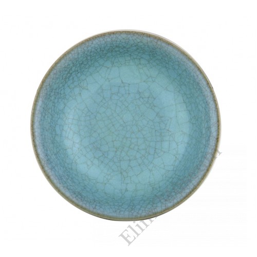 1355 A Song Ru-Ware blue glaze small bowl